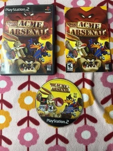 Looney Tunes: Acme Arsenal Sony PlayStation 2 PS2 Complete w Manual CLEAN DISC! - Picture 1 of 3