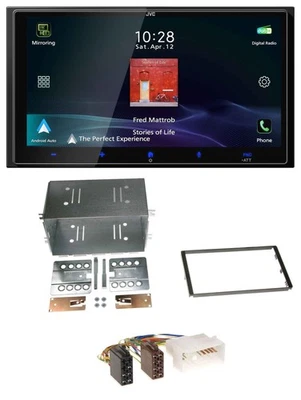 JVC USB Bluetooth 2DIN DAB MP3 Autoradio für Kia Optima Magentis 05-10 - Bild 1 von 4