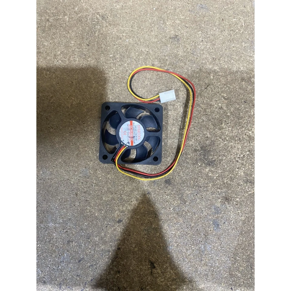Evercool EC5010H12S Computer Case Cooling Fan Black 12V 3-Pin Connectors Compact - Image 1 of 4