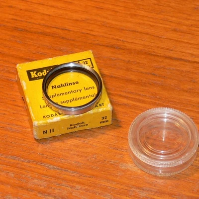 29.5mm screw-in fit KODAK NII Close-Up Lens attachment NAHLINSE Retina 32 & BOX - Image 1 of 4