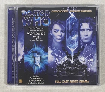 DOCTOR WHO WORLDWIDE WEB Big Finish Audio CD Paul McGann Eighth Dr #3.8 - Imagem 1 de 3