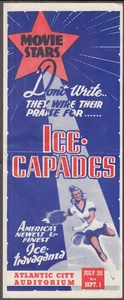 Movie Stars Love the Ice-Capades folder Atlantic City 1941 - Bild 1 von 1