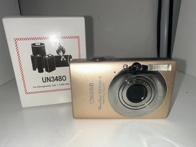 Canon IXY DIGITAL 20 IS Camera Gold ｗ/ Battery & Charger PowerShot SD1100 IS - Image 1 of 4
