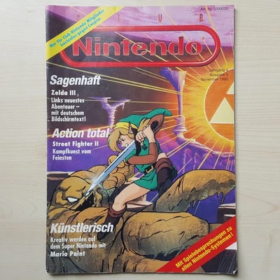 Club Nintendo Heft November 1992 Jahrgang 4 Ausgabe 5 Magazin (OHNE Poster) - Bild 1 von 4