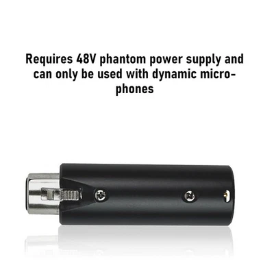 +35dB Mikrofon-Vorverstärker-Booster Für Dynamische Mikrofone 48V Phantomspeisun - Bild 1 von 4