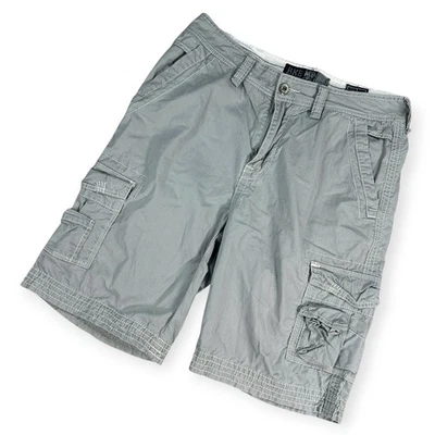 Pantalones Cortos Carga BKE CASUALS Para Hombres Irwindale Gris Pizarra 33x24 100% Algodón Foto 1 de 4