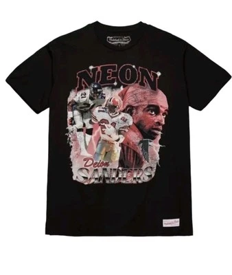 Camiseta Mitchell & Ness Para Hombre Atlanta Falcons Deion Sanders Legends Collage M  Foto 1 de 3