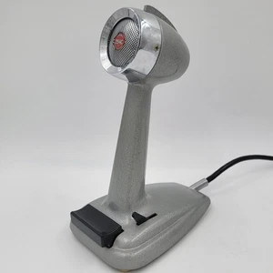 Microfono vintage anni 50 Turner 254C MCM cromato da scrivania non testato radio HAM CB CLEAN - Foto 1 di 10