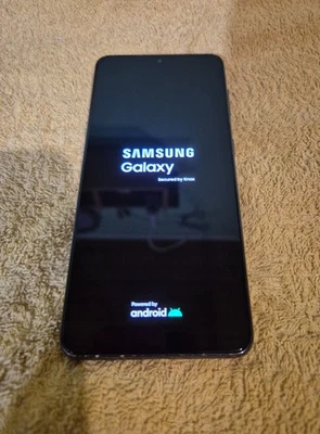Samsung Galaxy S21 5G 128GB Dual SIM Schwarz mit Fleck am Display - Bild 1 von 4