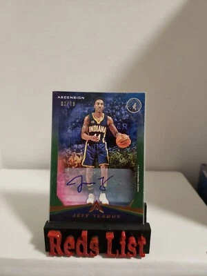 2017-18 Panini Ascension Green Auto #83 Jeff Teague 2/10 Minnesota Timberwolves - Image 1 of 4