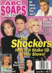 ABC Soaps In Depth Aug 21, 2001 HILLARY B SMITH-TY TREADWAY-CATHERINE HICKLAND - Bild 1 von 1