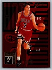 1994-95 Flair “Hot Numbers” Toni Kukoc #7 of 20