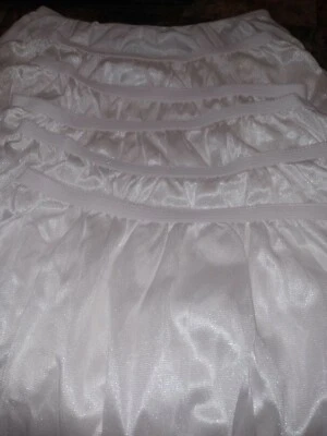 Vintage Nylon 6 Panties Underwear Granny High Waist Women Sissy, made in USA - Photo 1/4