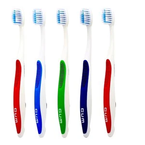 5 x GUM Ortho Zahnbürste 124 - KFO Kinder Zahnspange Handzahnbürste - Bild 1 von 5