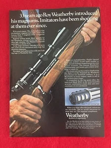 Vintage 1978 Weatherby Mark V Rifles Print Ad - Ad Only - Picture 1 of 7