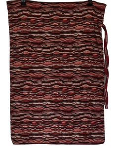 Patagonia Sacco Portabiancheria Sacco Cravatta 27,5 x 17” Foderato Stampato Rosso Multicolore - Foto 1 di 10