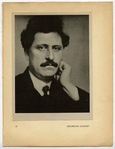 Fotografía original de Alvin Langdon Coburn Holbrook Jackson More Men of Mark 1922 - Imagen 1 de 1