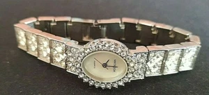 RELOJ PULSERA MATADOR VINTAGE DE CUARZO PARA DAMAS... CORREA PULSERA DE DIAMANTES DE IMITACIÓN CARA DE FREGONA - Imagen 1 de 8