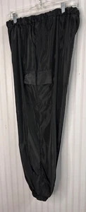 BDG Boutique JOGGERS 2XL nero tasche cargo sui lati coulisse NUOVO - Foto 1 di 11