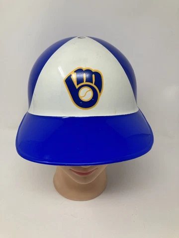Milwaukee Brewers Vintage MLB Replica Full Sized Baseball Batting Helmet 1969 Cover