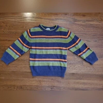 Vtg GYMBOREE Boys 4 striped sweater - Image 1 of 4