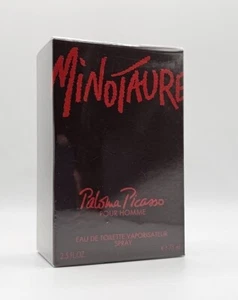 Paloma Picasso Minotaure for men EDT Spray 75 ml-2.5 fl.oz. New Sealed - Foto 1 di 6