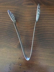 SUPER COOL Serving Tongs with Holes Stainless Steel - 7 INCHES - Picture 1 of 5