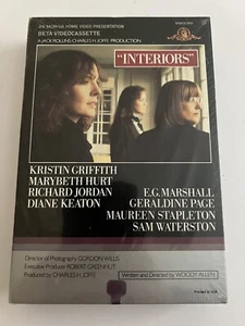 INTERIORS - BETA NEW SEALED RARE - 1978 Woody Allen - MGM/UA BOX First Pressing - Bild 1 von 8