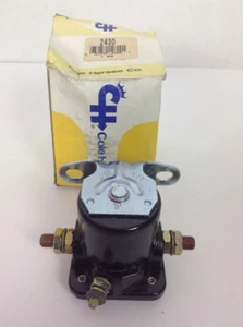 Cole Hersee Intermittent Duty 12V Insulated Phenolic Housing Relay 3 Stud 2430 - Picture 1 of 7