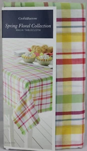 Croft & Barrow Spring Floral Collection Malia 60x84 Oblong Tablecloth NIP - Picture 1 of 3