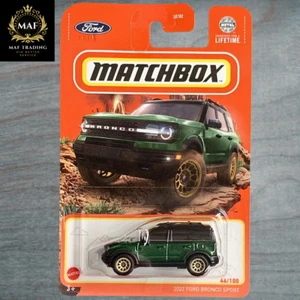 Matchbox ∣ 2022 Ford Bronco Sport Green #44 Basic Mainline 2024 ∣ Diecast Neu - Bild 1 von 2