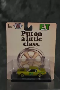 M2 Machines 1:64 Scale Auto Drivers 1968 Mercury Cougar R-code ET Mags Green - Picture 1 of 2