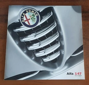 ALFA ROMEO 147 Sales Brochure 2001 English - Picture 1 of 4