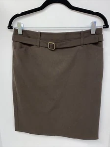 Ann Taylor LOFT braun Bleistift Damen Rock Größe 2 - wunderschön & klassisch  - Bild 1 von 3