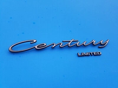 97 98 99 00 01 02 03 04 05 JUEGO DE INSIGNIA EMBLEMA LATERAL LIMITADO BUICK CENTURY OEM A9 Foto 1 de 3