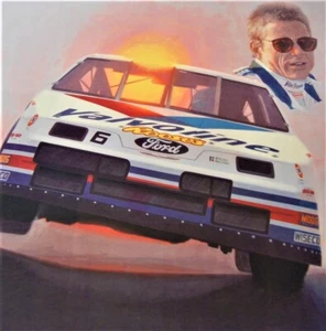 1994 Mark Martin Valvoline SIGNIERTER Druck Bob Rector LTD 77/500 - Bild 1 von 7