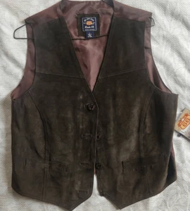 NEW Route 66 men's leather vest - Picture 1 of 10