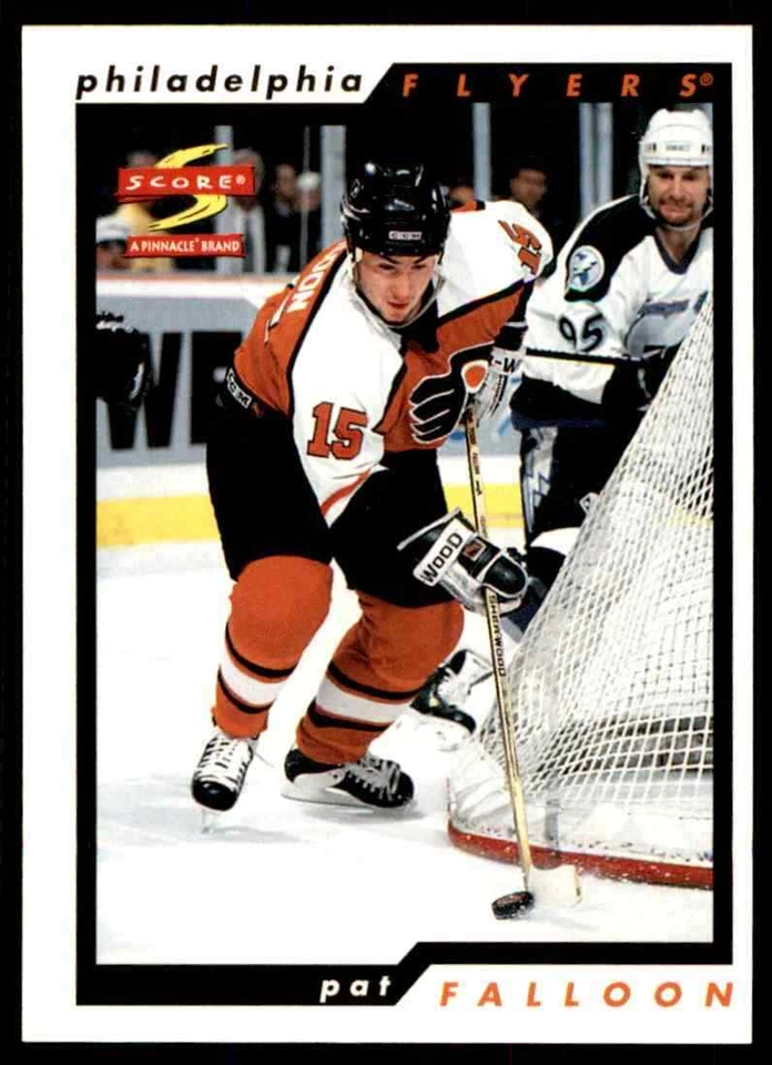 1996-97 Score Pat Falloon #21 - Image 1 of 2