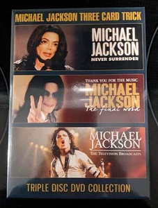 MICHAEL JACKSON New Sealed Ltd Ed 2024 TRIPLE FEATURE 3 DVD BOXSET - Picture 1 of 4