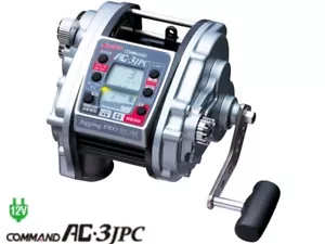 Carrete eléctrico Miya Epoch Command AC-3JPC 12V con manual en inglés hecho en Japón - Imagen 1 de 1