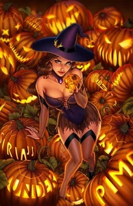 SIRIA UNDERWORLD PIMP HUSTLA #2 KICKSTARTER HALLOWEEN SUHNG VARIANT PRIMETIME - Picture 1 of 1