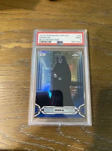 2019 Star Wars Topps Chrome Order 66 Blue Refractor #68 45/99 PSA 9 MINT - Picture 1 of 2