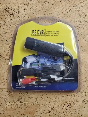 USB DVR Capture USB 2.0 Video Adapter With Audio Model No.T118 New In Package - Image 1 of 4