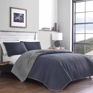 Eddie Bauer - Queen Quilt Set, Reversible Bedding With Matching Shams, - Picture 1 of 9