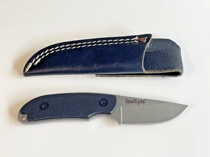 Kershaw 1080 Skinning Knife Sandvik 14C28N Sheath USA - Picture 1 of 15