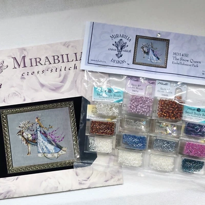 雪女王纪念品计数十字绣图和装饰包 MD143 — 第 1/4 张图片