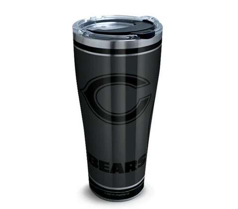 Tervis Tumbler - Blackout tumbler 30oz  - Chicago Bears - NFL Cover