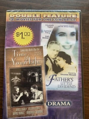 Double Feature: Time Of Your Life & Father's Little Dividend DVD NEW, Sealed - Image 1 of 2