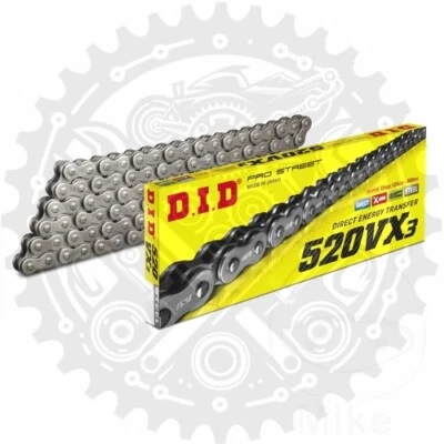 DID X-Ring Chain 520 VX3 106 For Ducati Monster 620 i.e. MD Dark - Изображение 1 из 4
