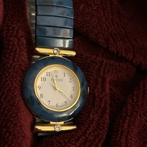 Vintage Blue FOCUS Ladies Fashion Watch, 7879 - Picture 1 of 2